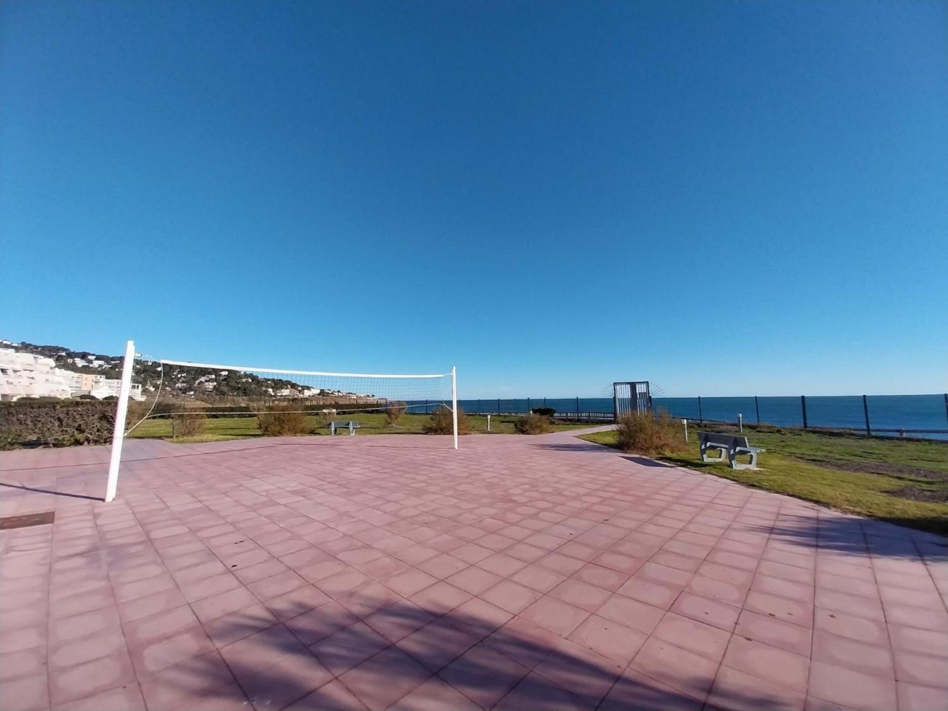 Studio Vue Mer Avec Pkg, Piscine, Tennis, Plage Direct Sète Exterior foto